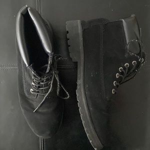 Black men boots